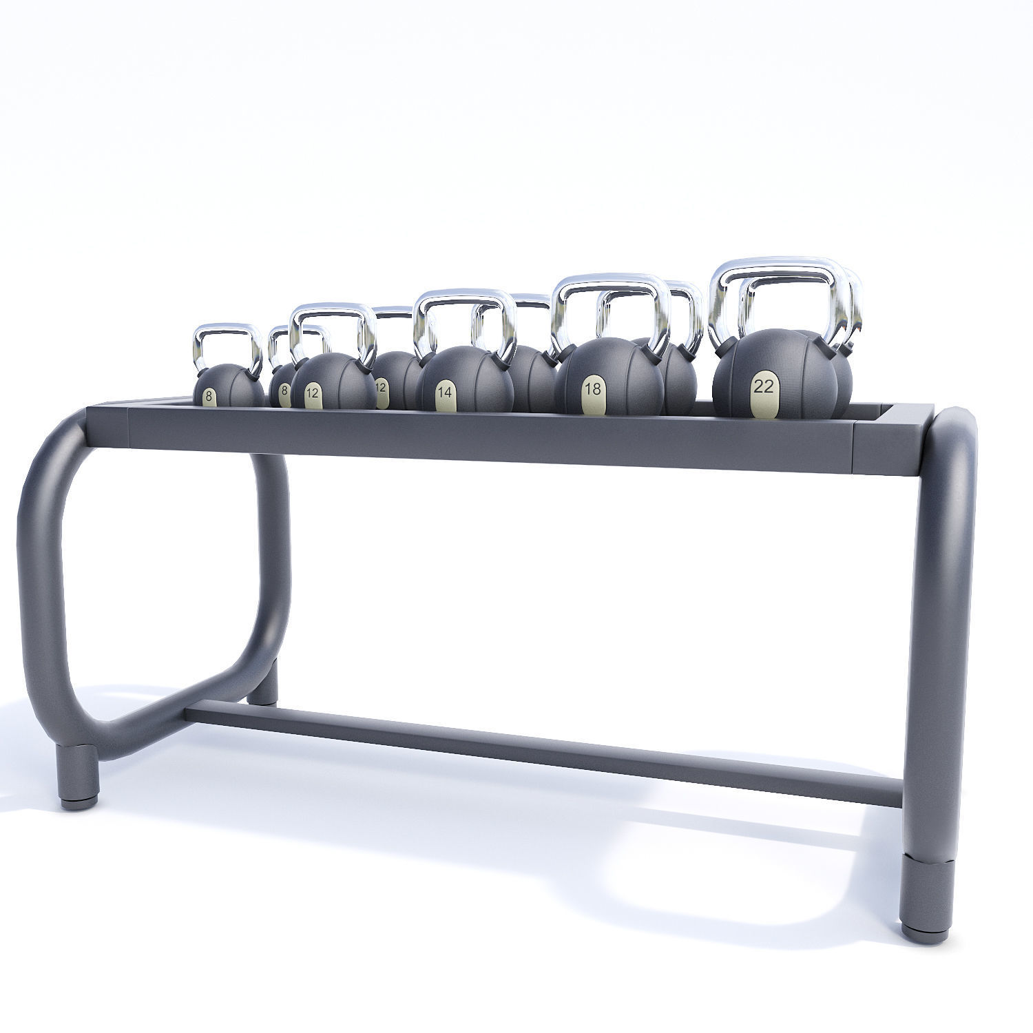 GYM GALLERY 3D model_5