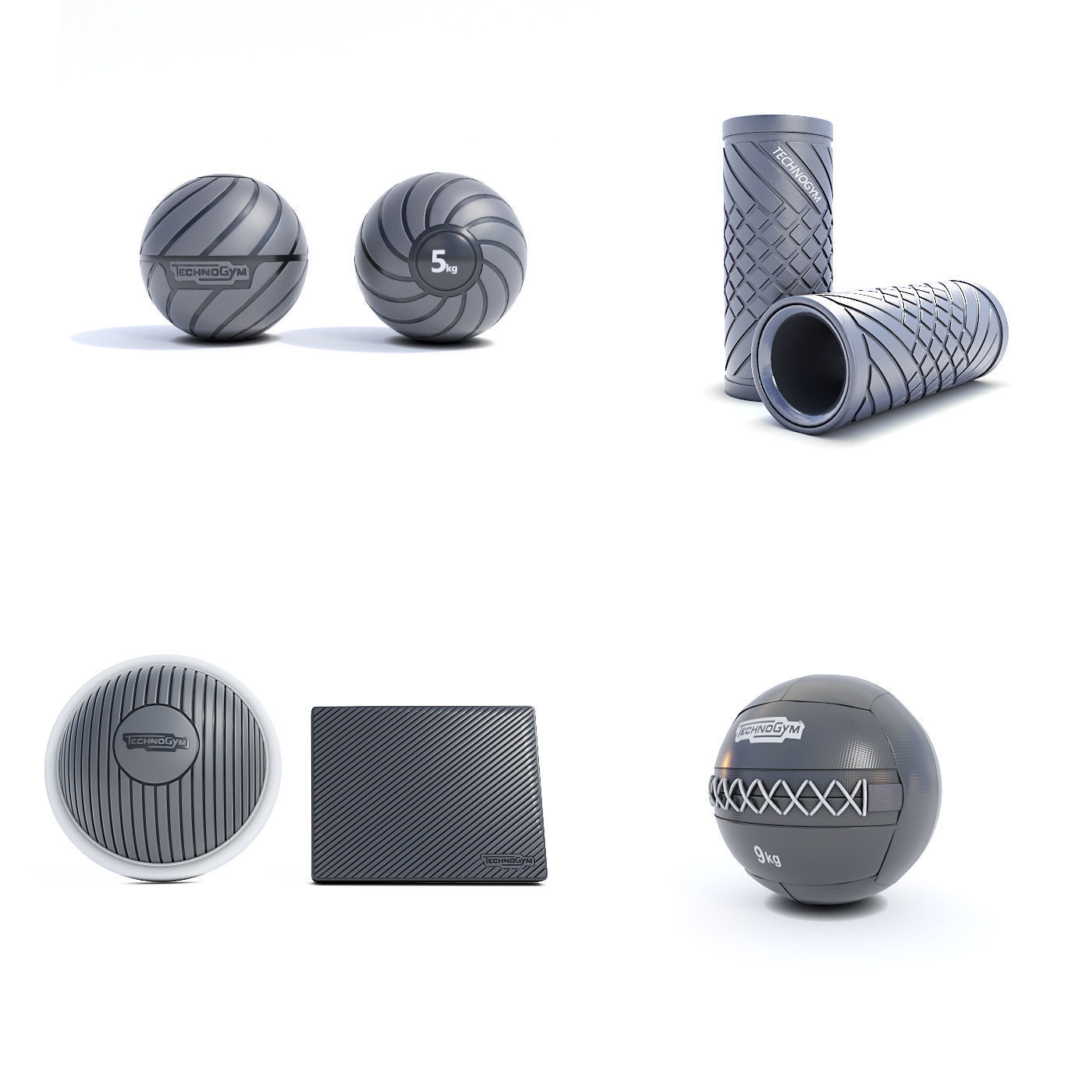 GYM GALLERY 3D model_10