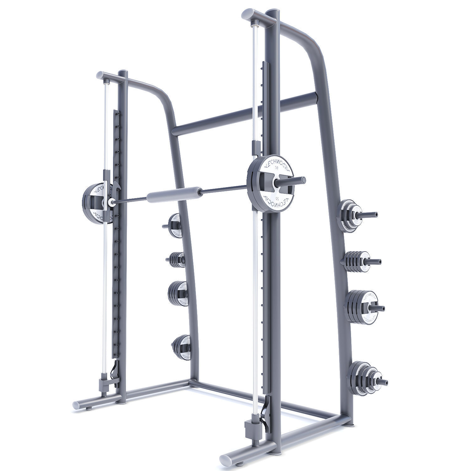 GYM GALLERY 3D model_6