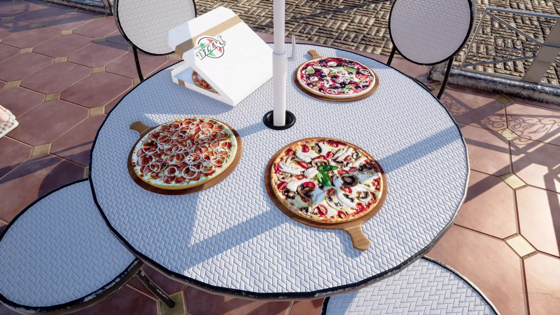 Pizza Italiana Free 3D model