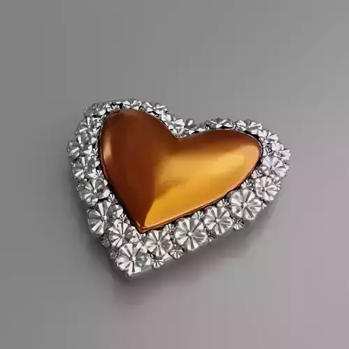 Love Pendant 3D Print Model