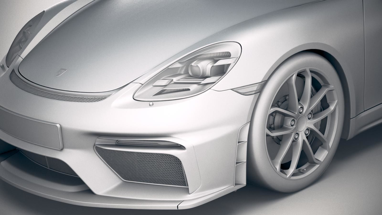 Porsche 718 Cayman GT4 2020 3D model_18