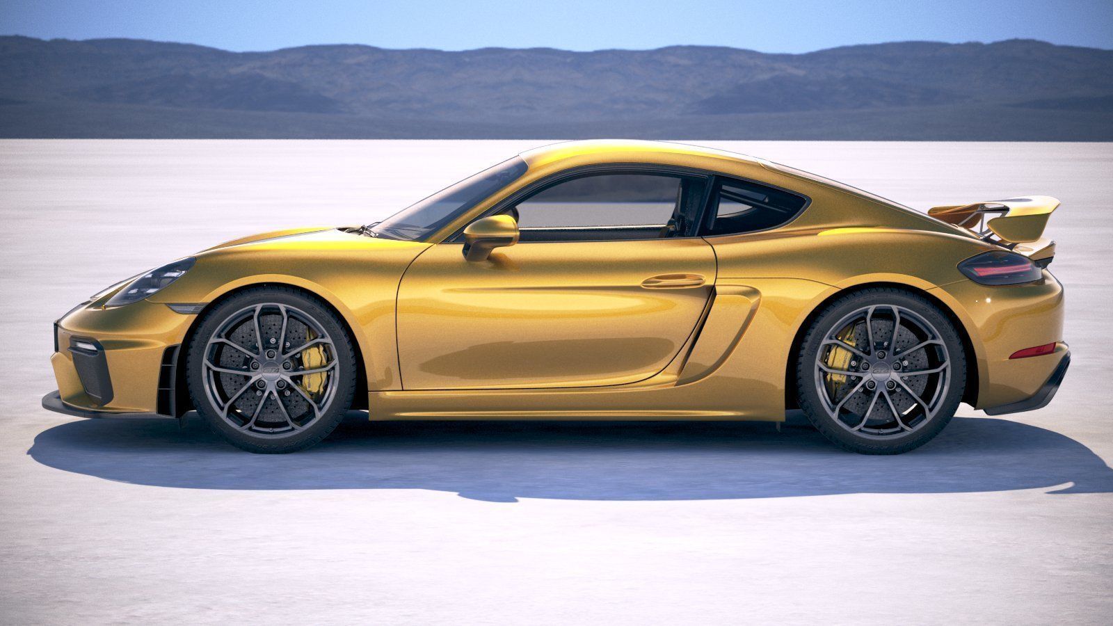 Porsche 718 Cayman GT4 2020 3D model_6