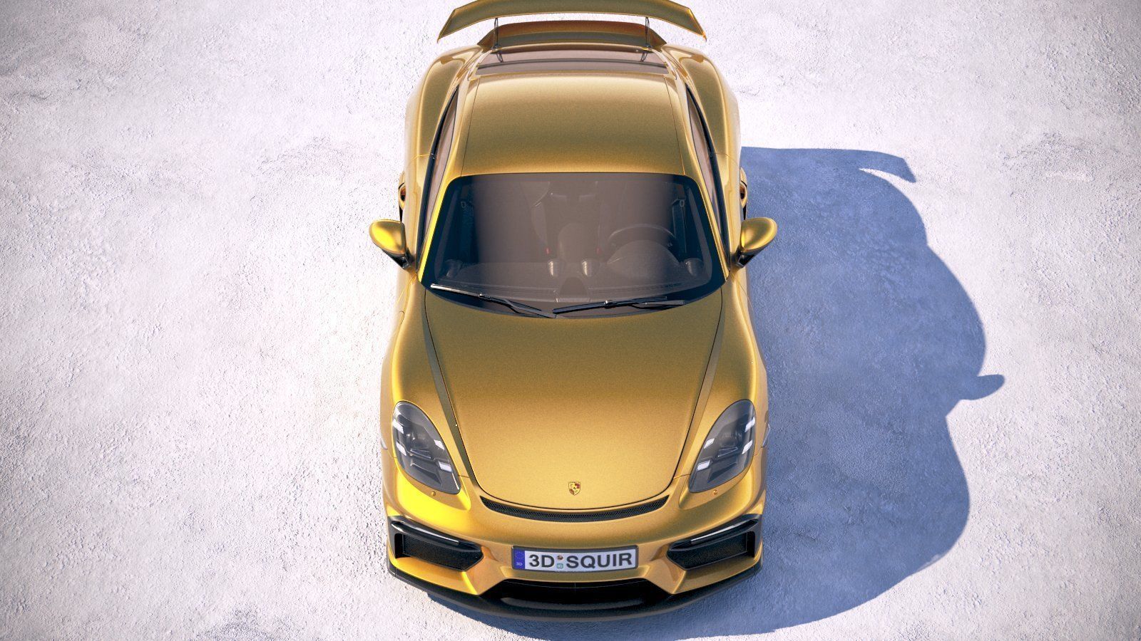 Porsche 718 Cayman GT4 2020 3D model_8