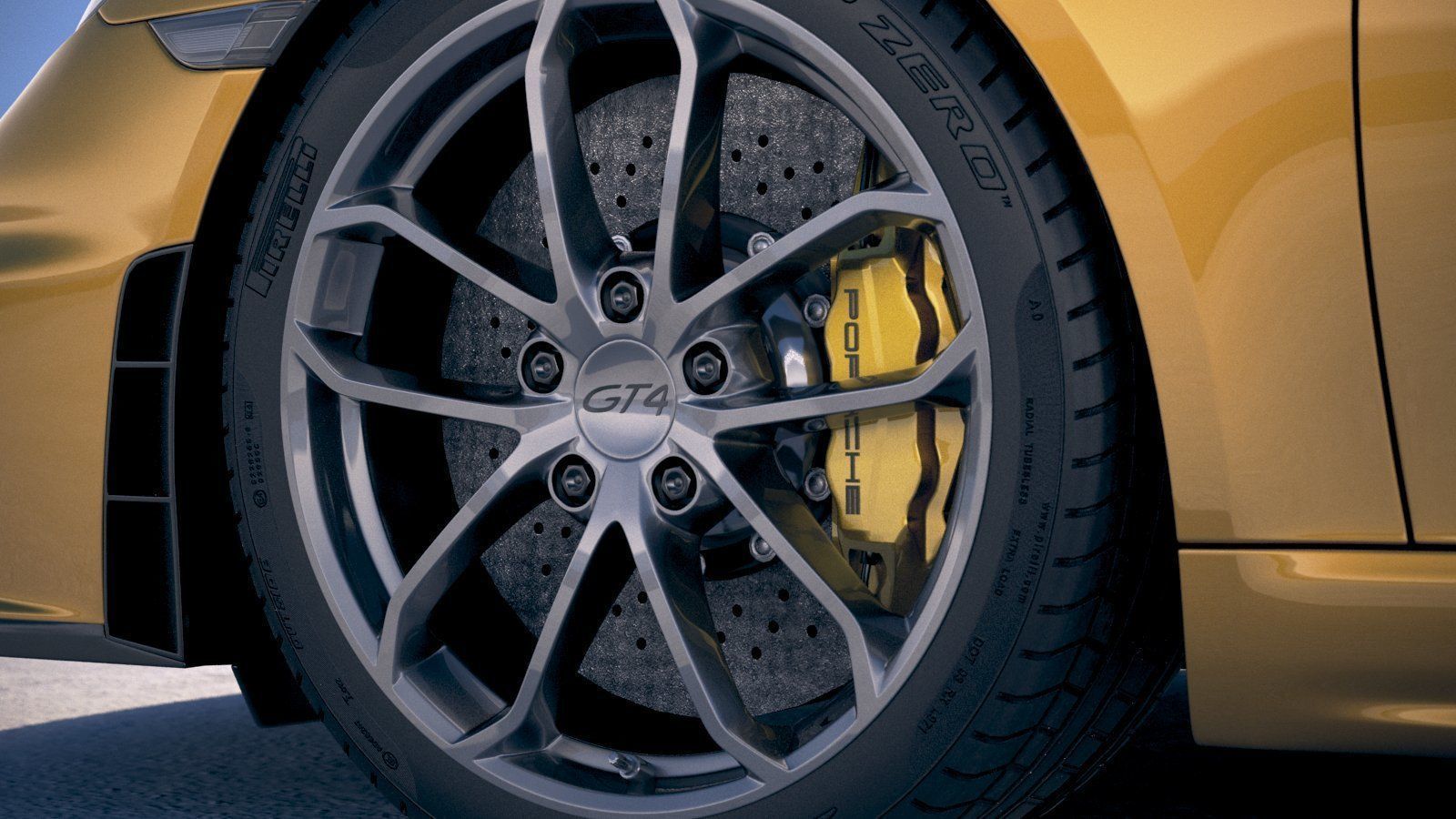 Porsche 718 Cayman GT4 2020 3D model_14