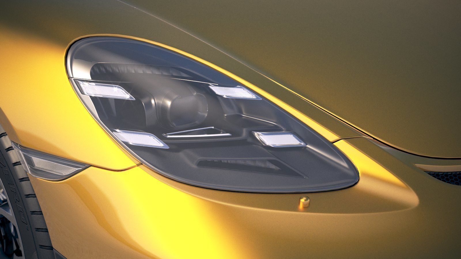 Porsche 718 Cayman GT4 2020 3D model_15