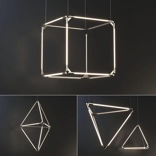 Juniper THIN Modular Lighting System 3D model