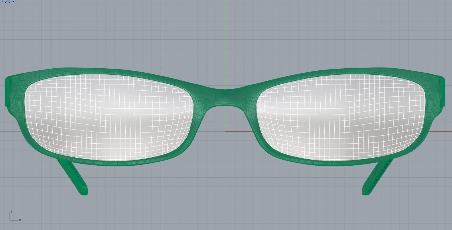 Eyeglasses for Men and Women 3D print model_6