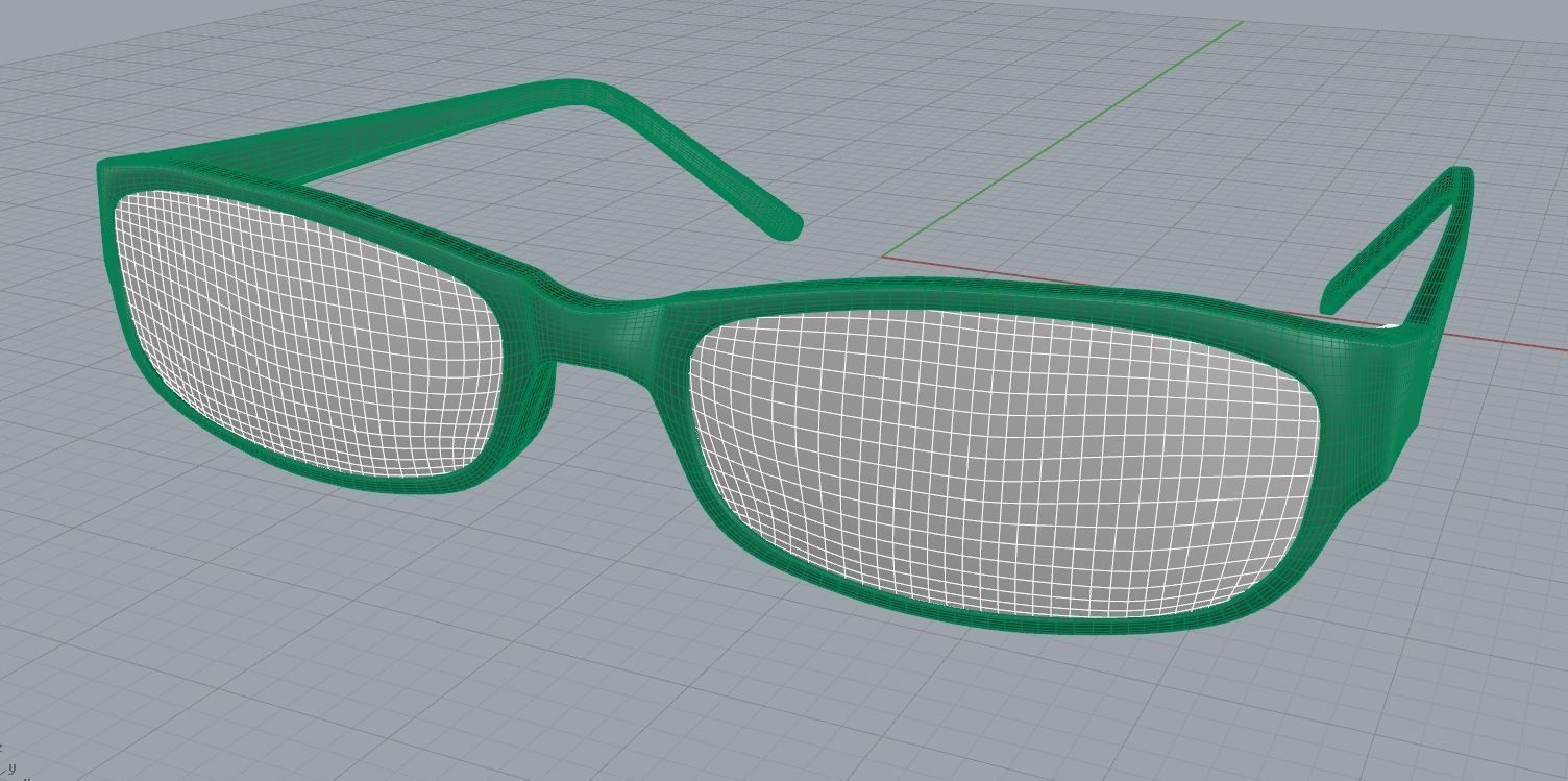Eyeglasses for Men and Women 3D print model_4