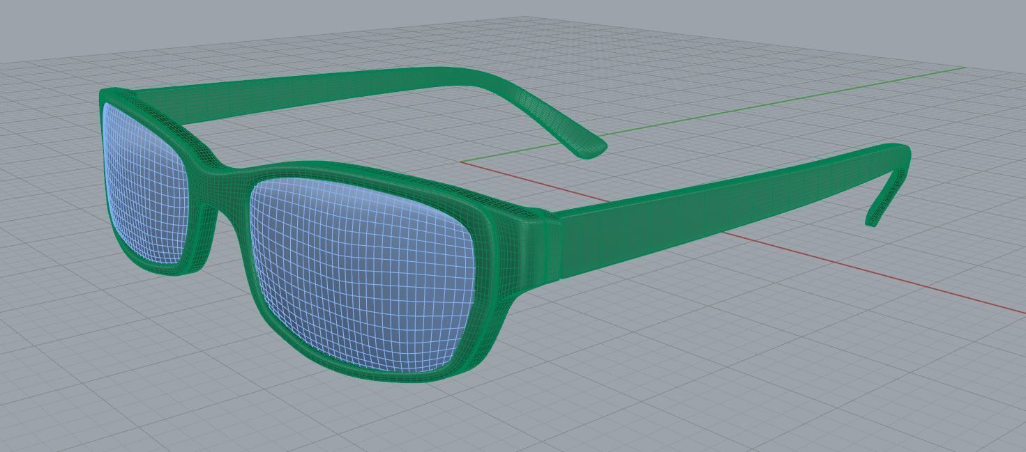 Eyeglasses for Men and Women 3D print model_4