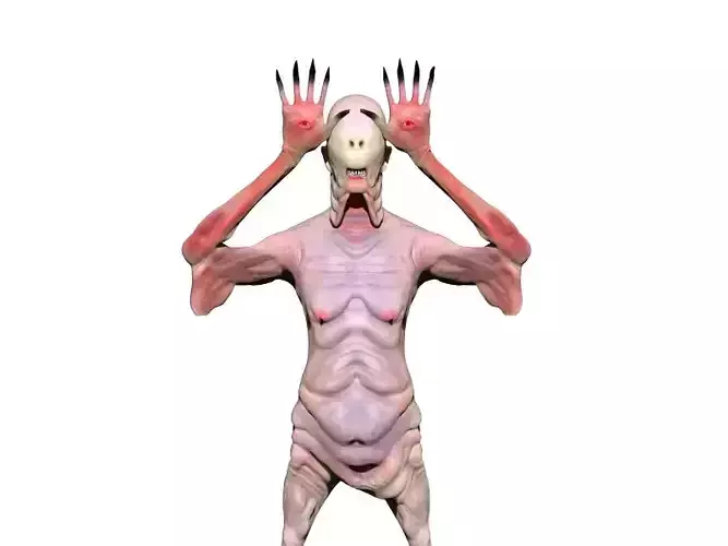 pale man  3D print model