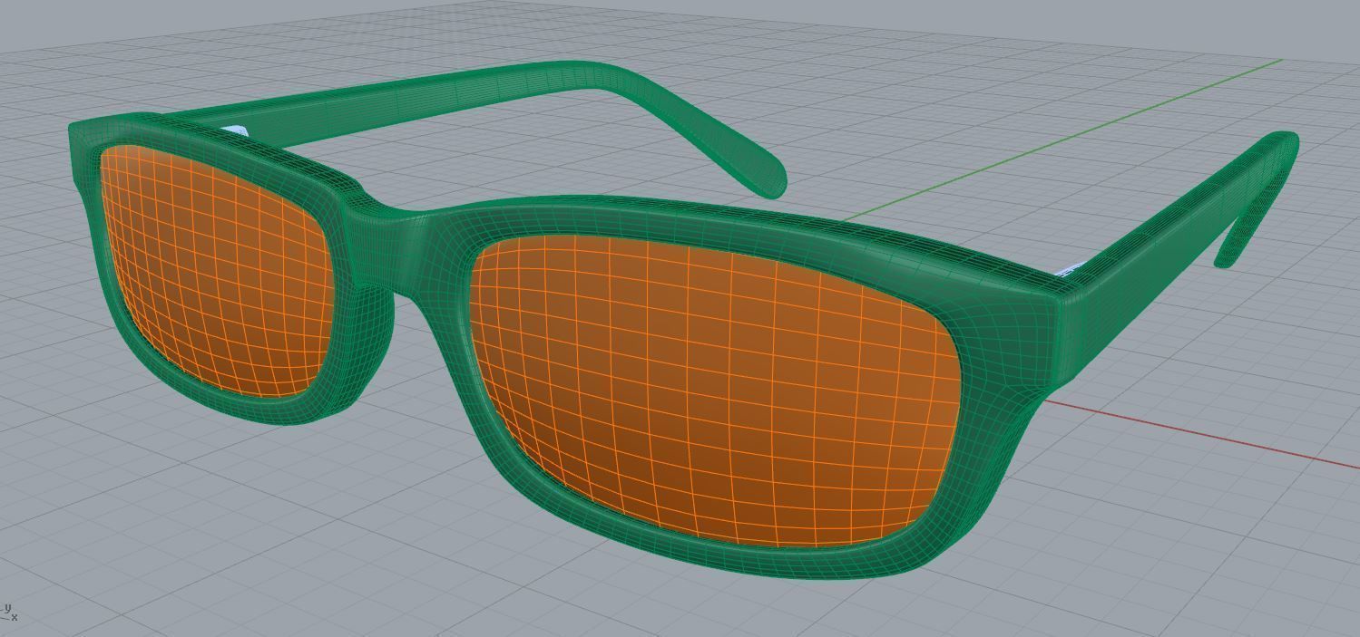 Eyeglasses for Men and Women 3D print model_4