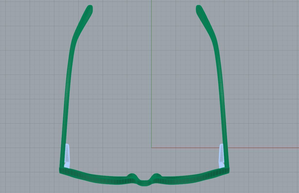 Eyeglasses for Men and Women 3D print model_7