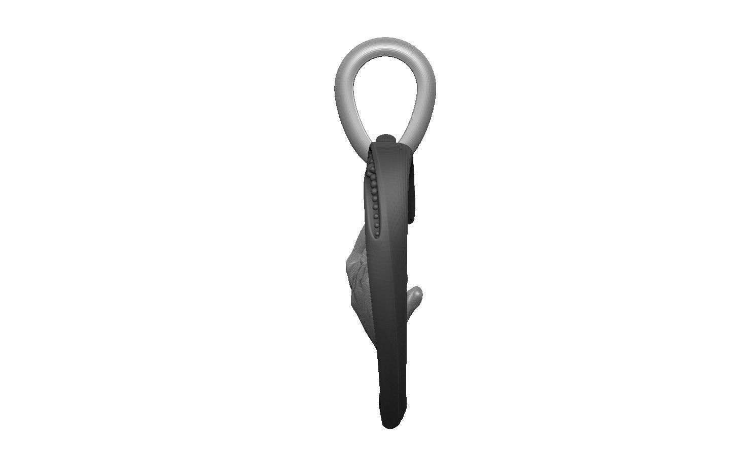 pendant heart 3D print model_7