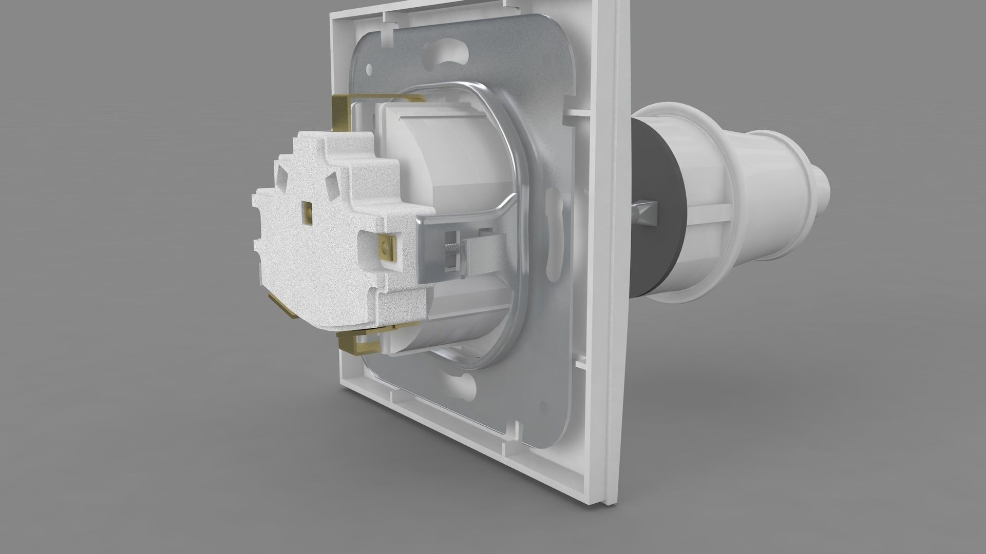 Plug and Socket Detailed 3D model_4