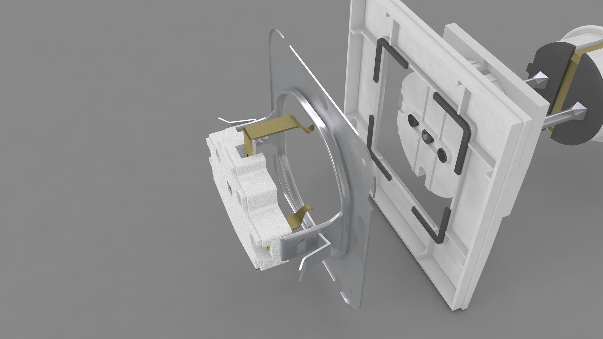 Plug and Socket Detailed 3D model_6