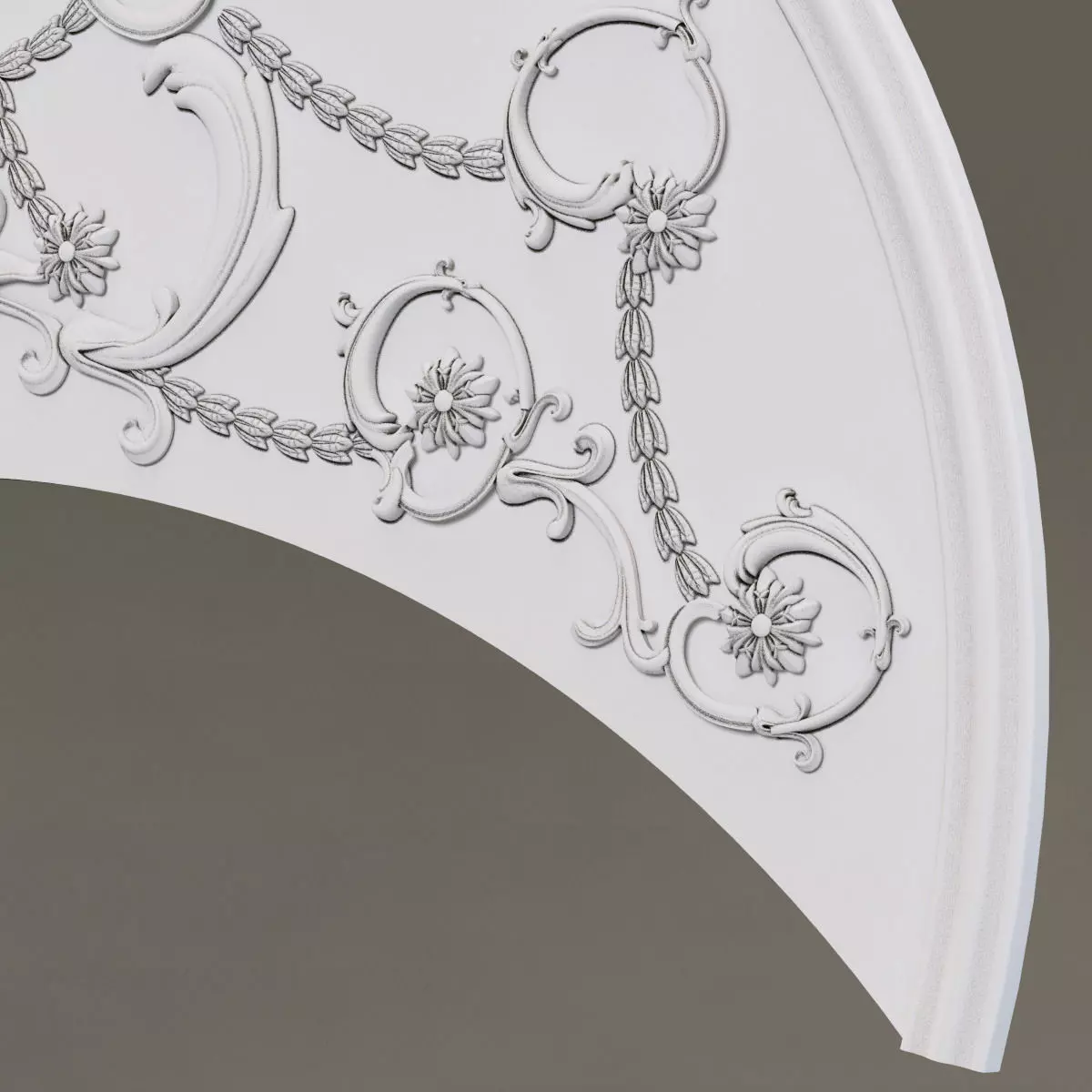 Hyde Park wall hanger 3D model_1