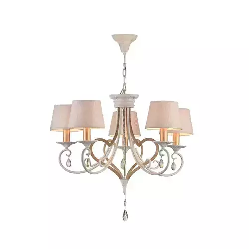 Chandelier Elegant Enna ARM548-05-WG Maytoni Classic Free 3D model