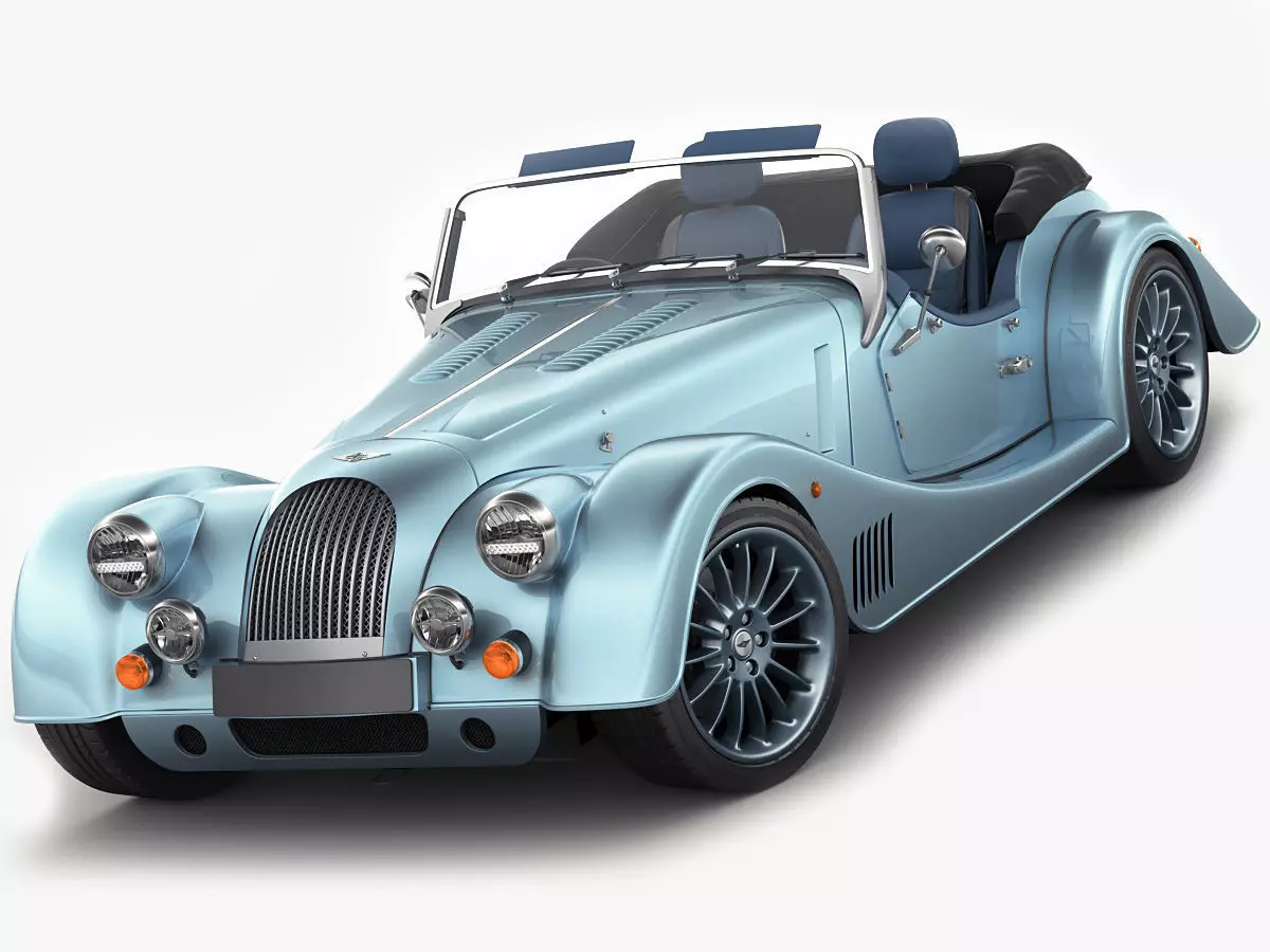 Morgan Plus Six 3D model_0