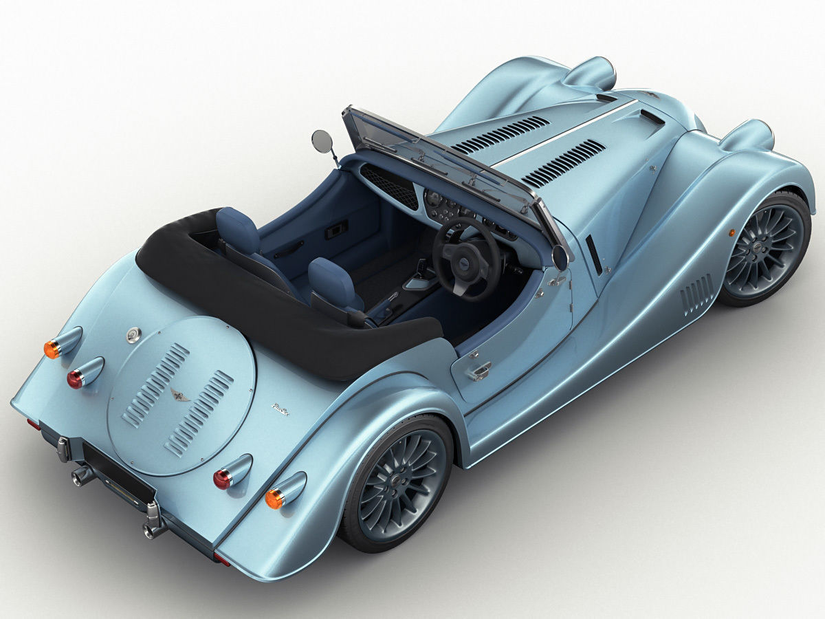 Morgan Plus Six 3D model_10