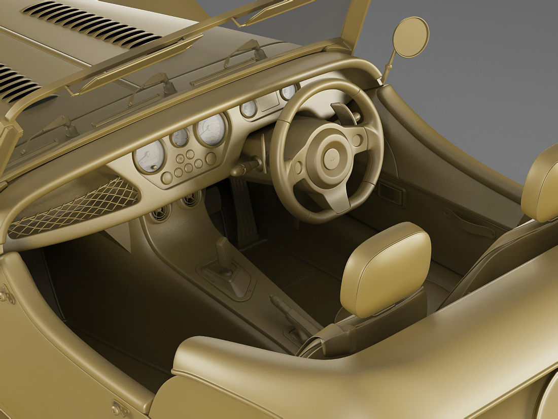 Morgan Plus Six 3D model_30