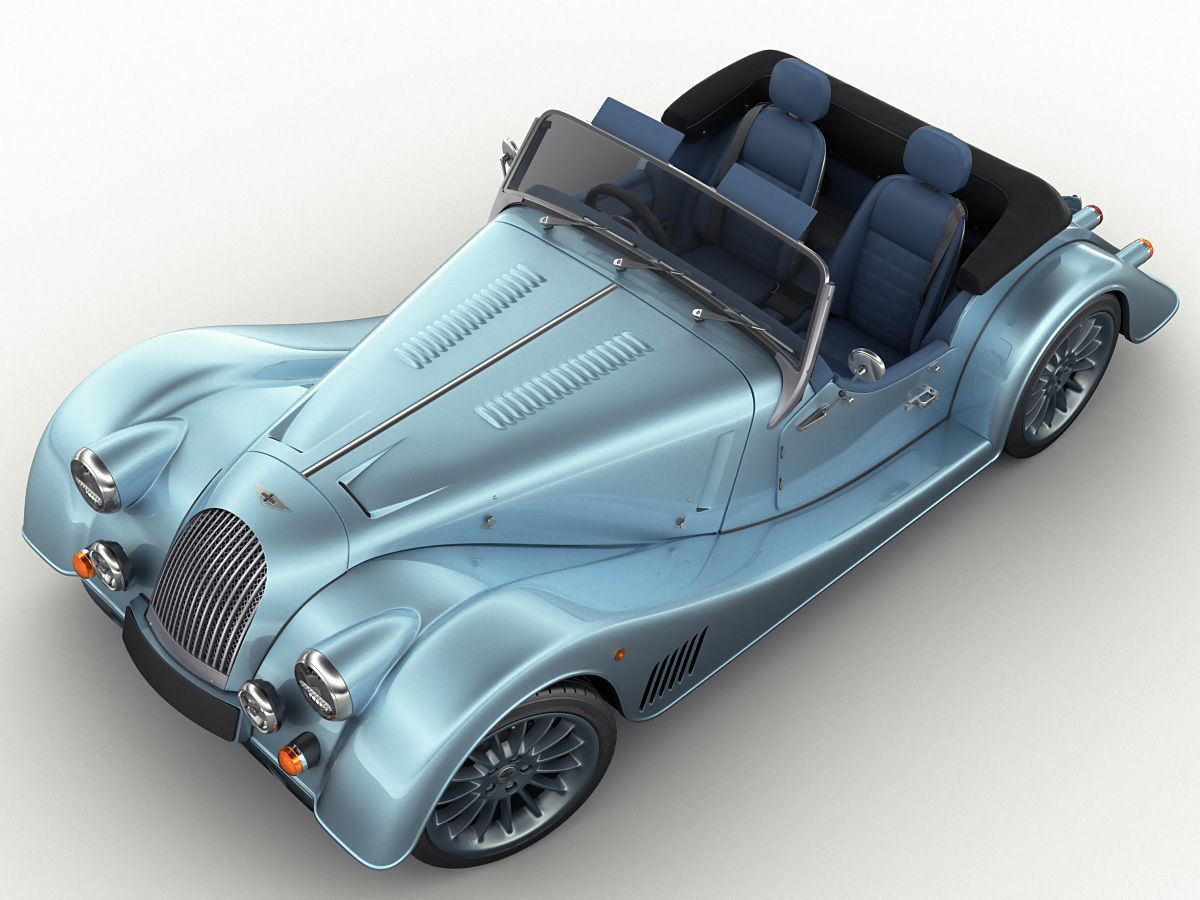 Morgan Plus Six 3D model_9