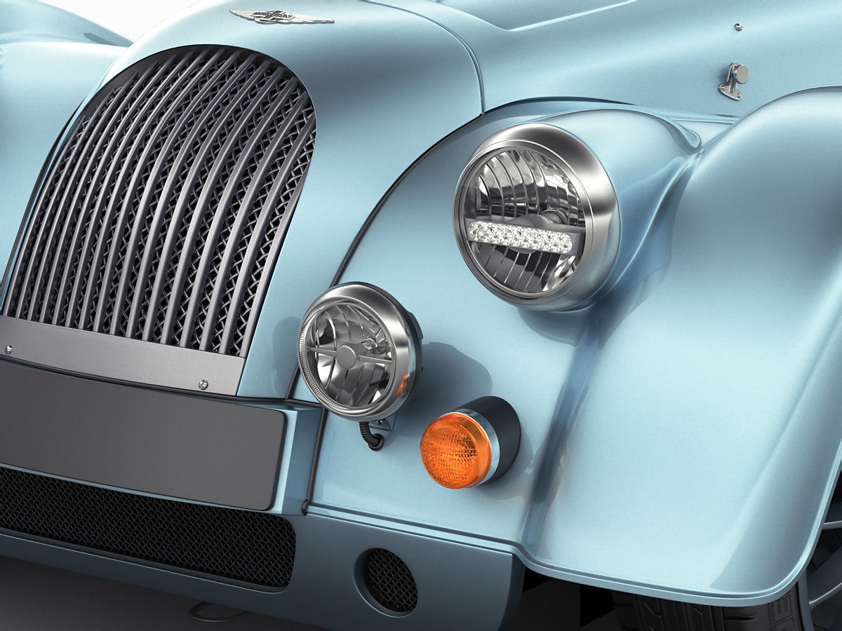 Morgan Plus Six 3D model_4
