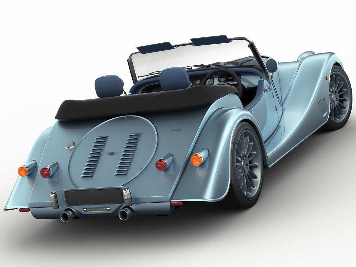 Morgan Plus Six 3D model_1