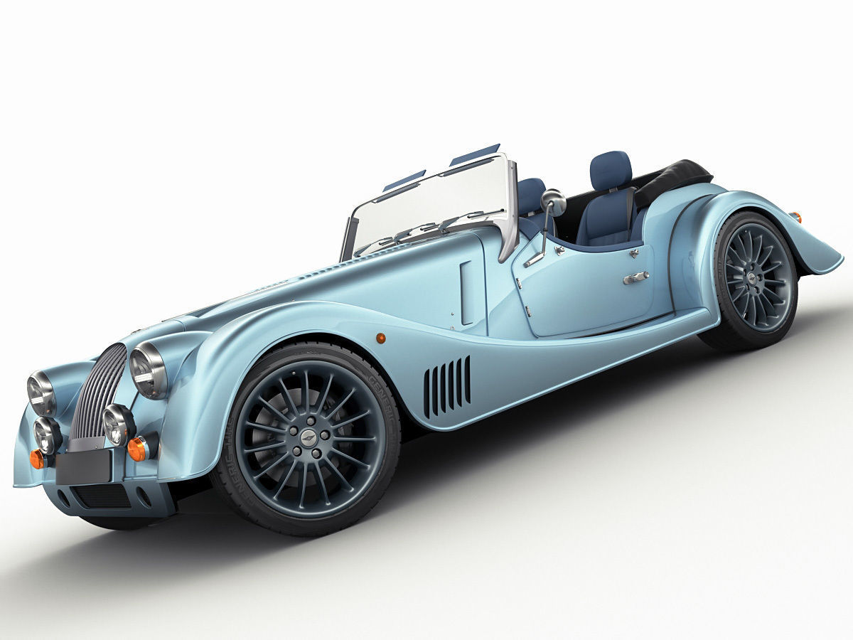 Morgan Plus Six 3D model_11
