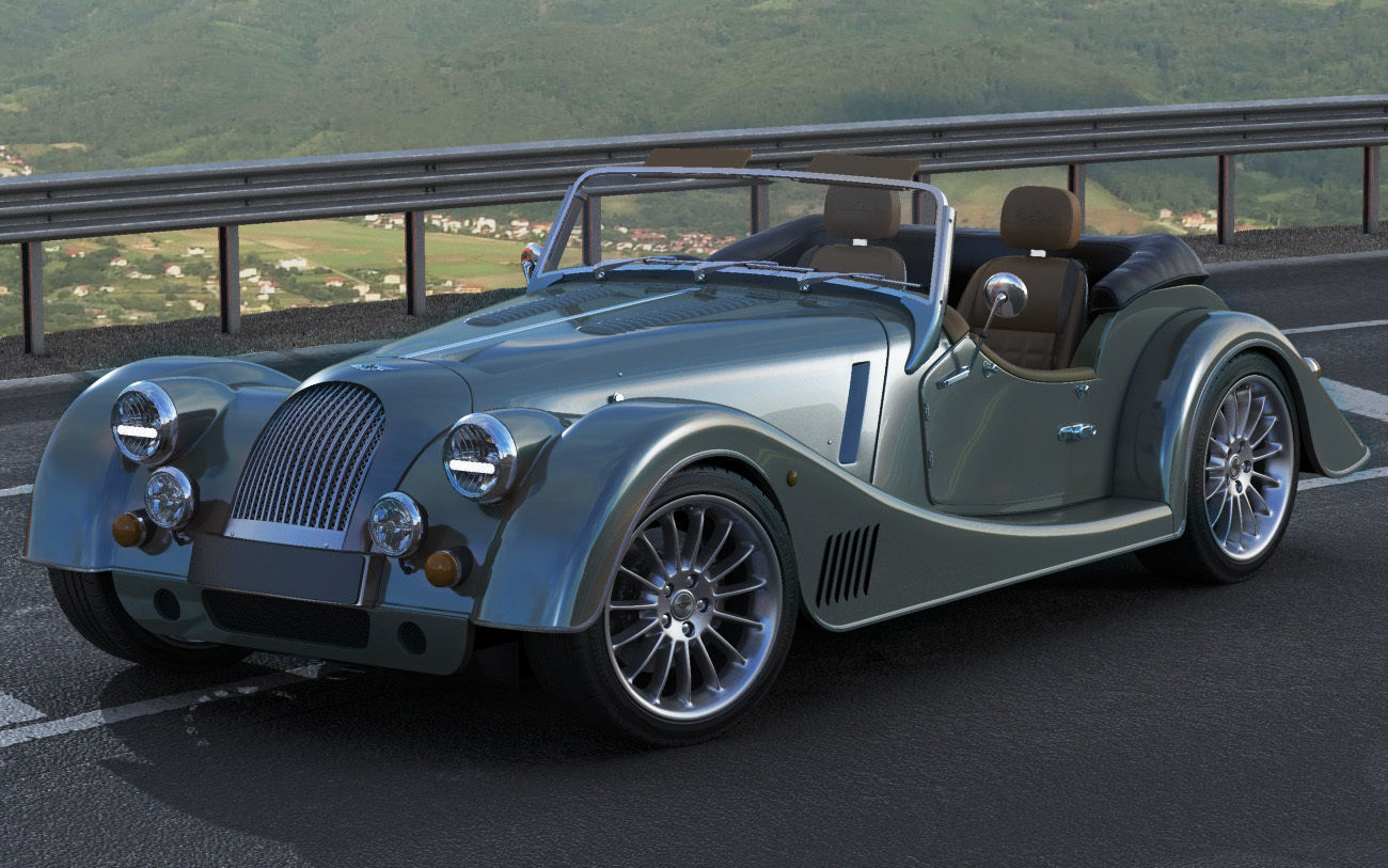 Morgan Plus Six 3D model_24