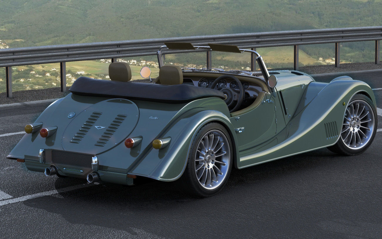 Morgan Plus Six 3D model_25