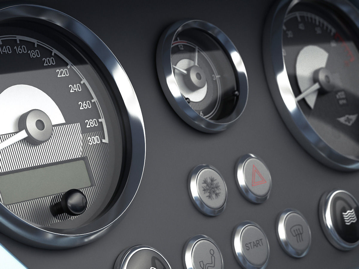 Morgan Plus Six 3D model_21