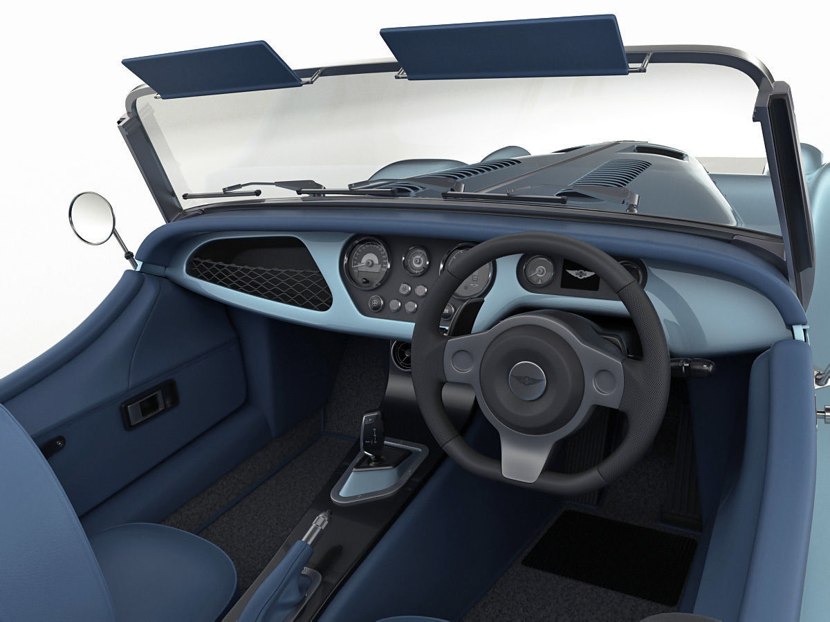 Morgan Plus Six 3D model_16