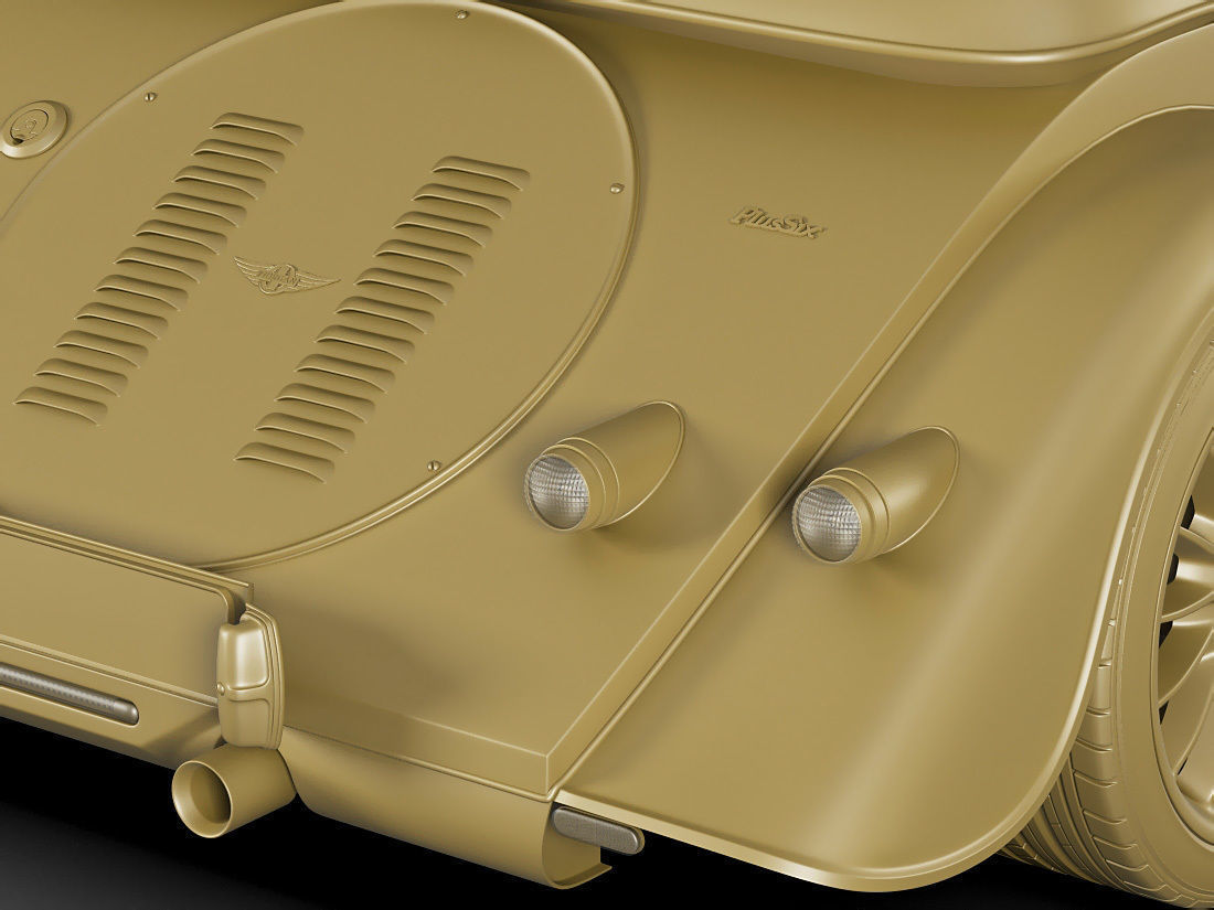Morgan Plus Six 3D model_29