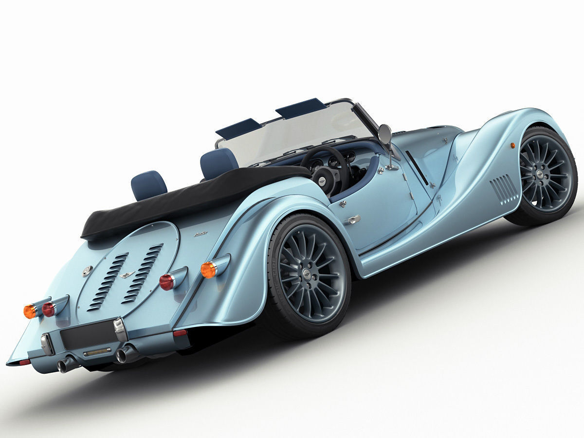 Morgan Plus Six 3D model_12