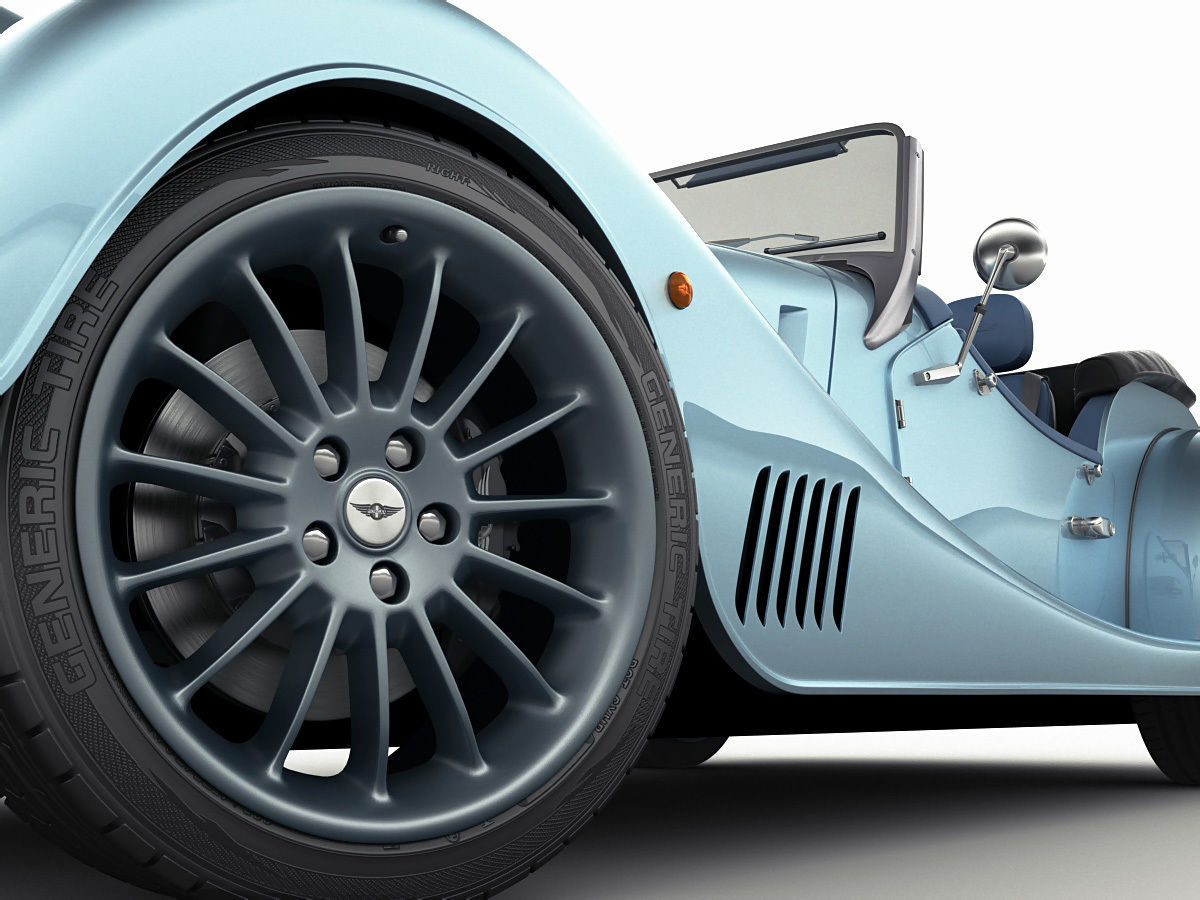 Morgan Plus Six 3D model_13
