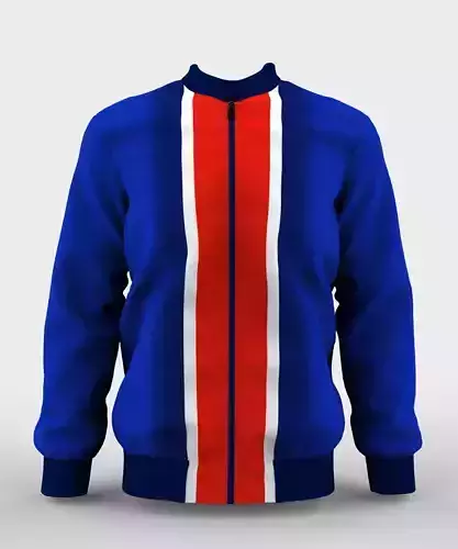 Mens Bomber Jacket with Diffuse map - Marvelous Designer