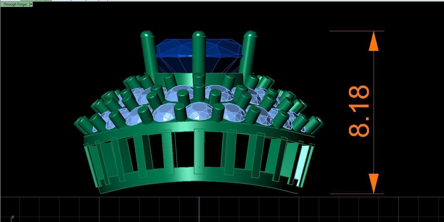 GOOD LOOKING OVAL JEWELLRY PIECE 3D print model_5