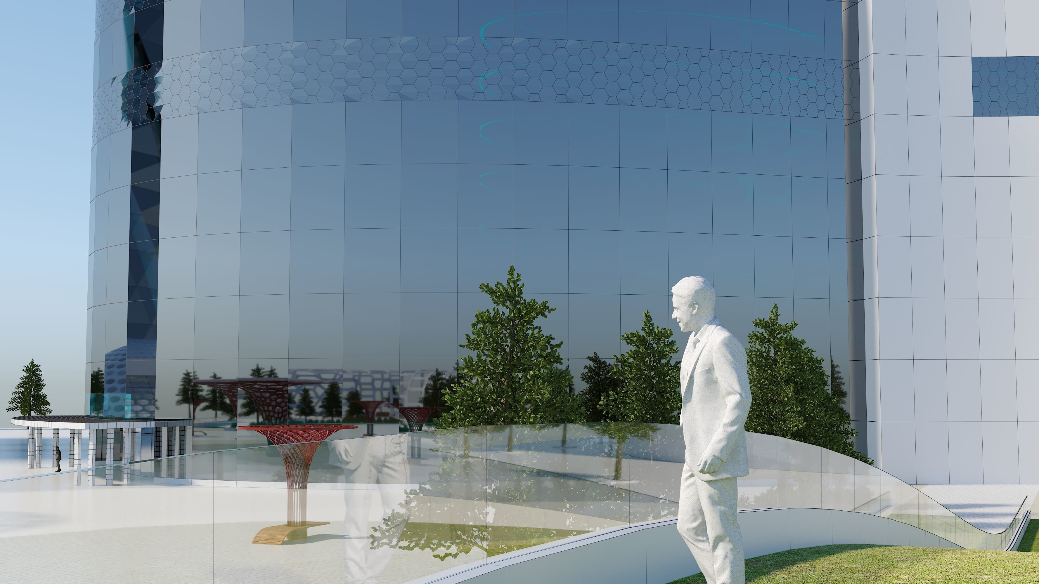 Future City Building consept 3D model_9