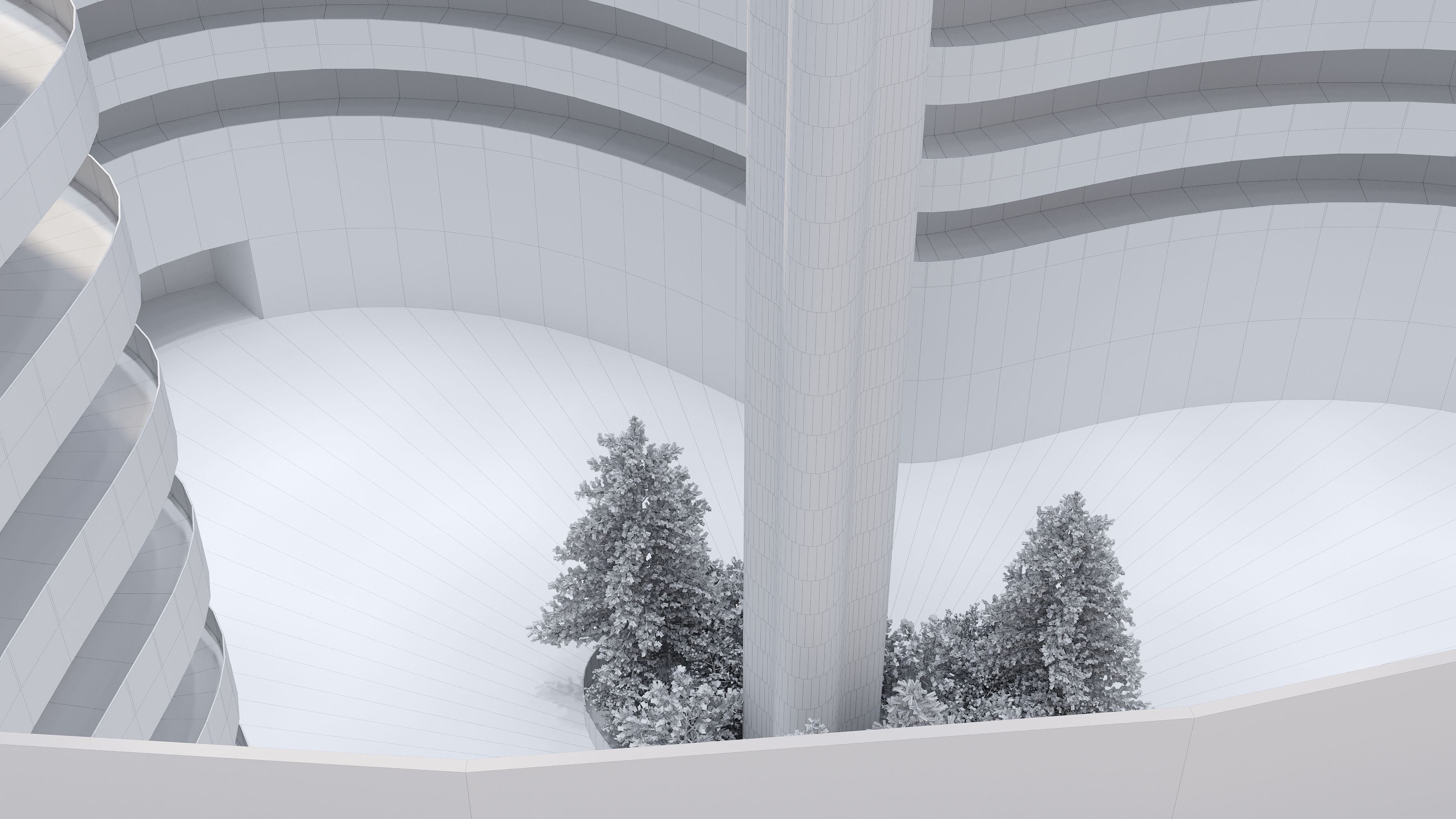 Future City Building consept 3D model_30