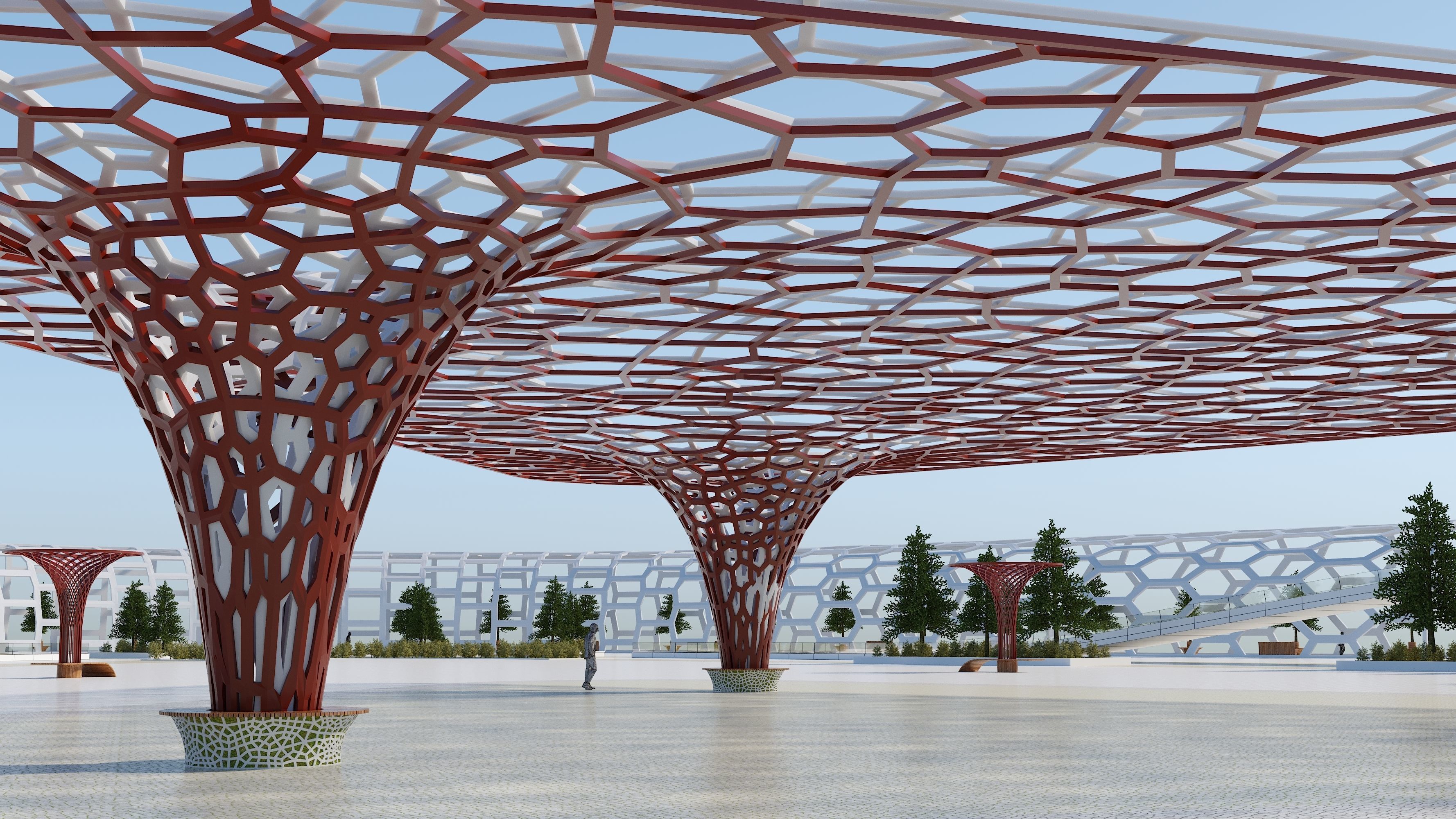 Future City Building consept 3D model_25