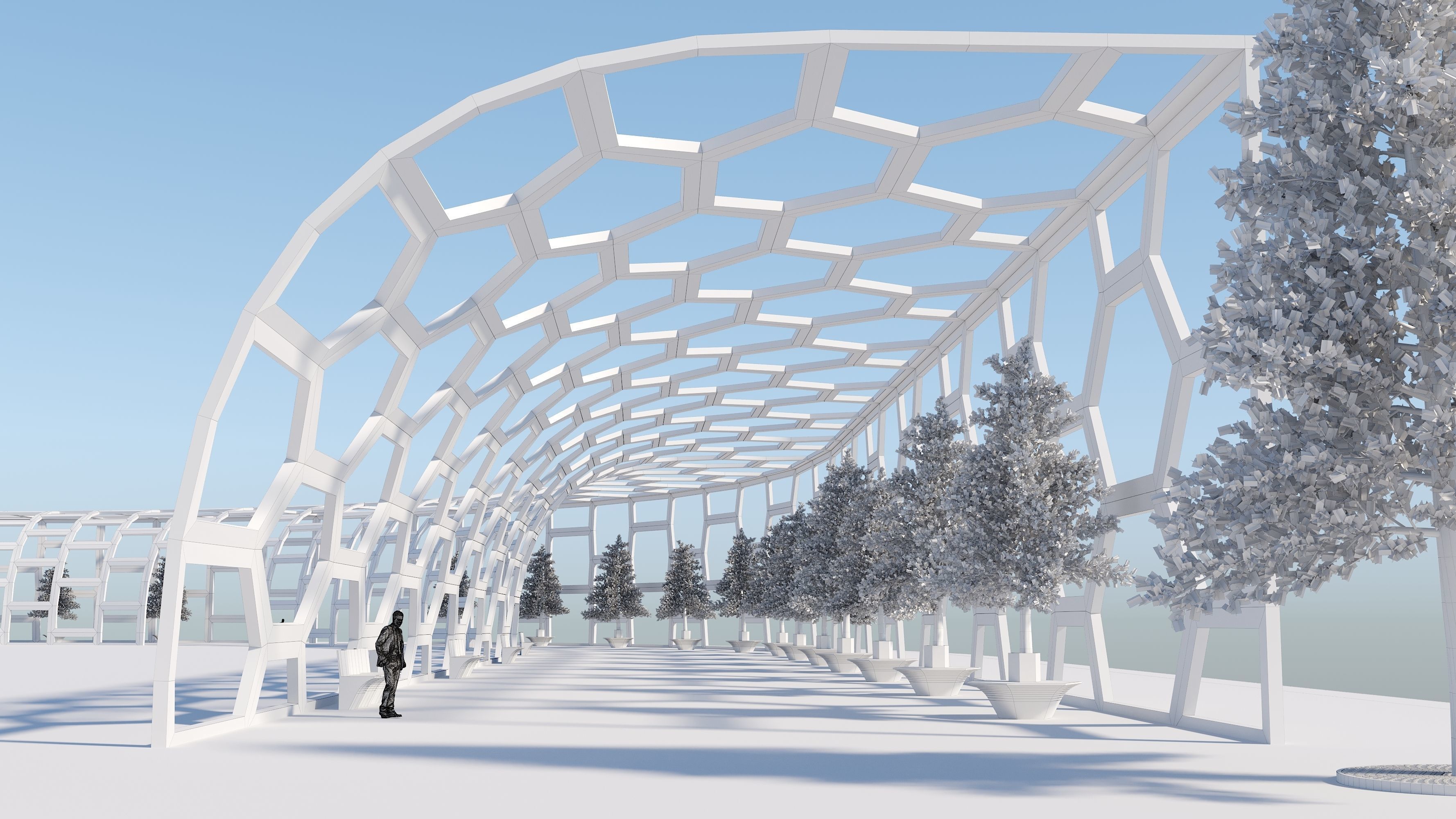 Future City Building consept 3D model_12