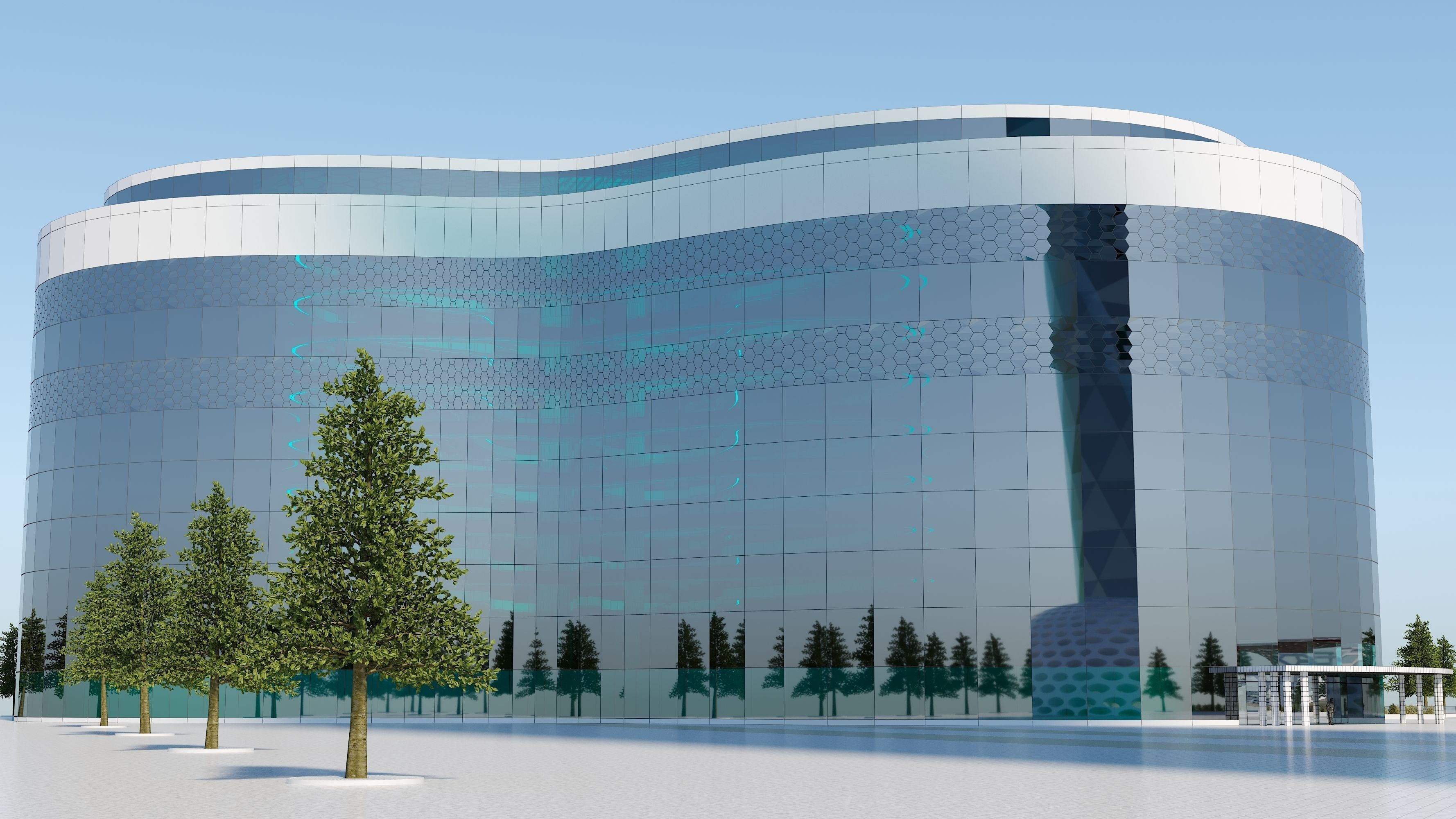 Future City Building consept 3D model_18