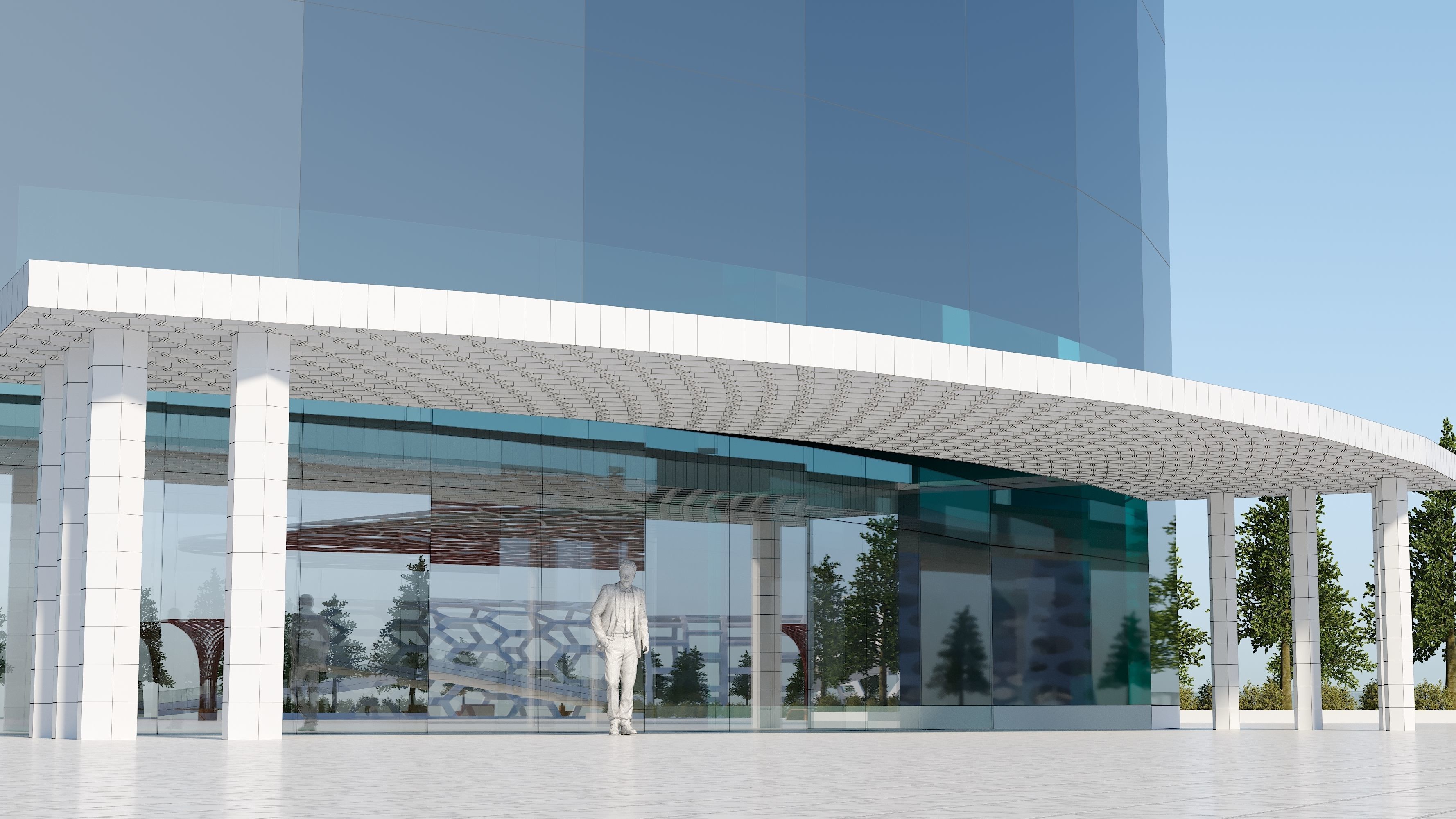 Future City Building consept 3D model_17