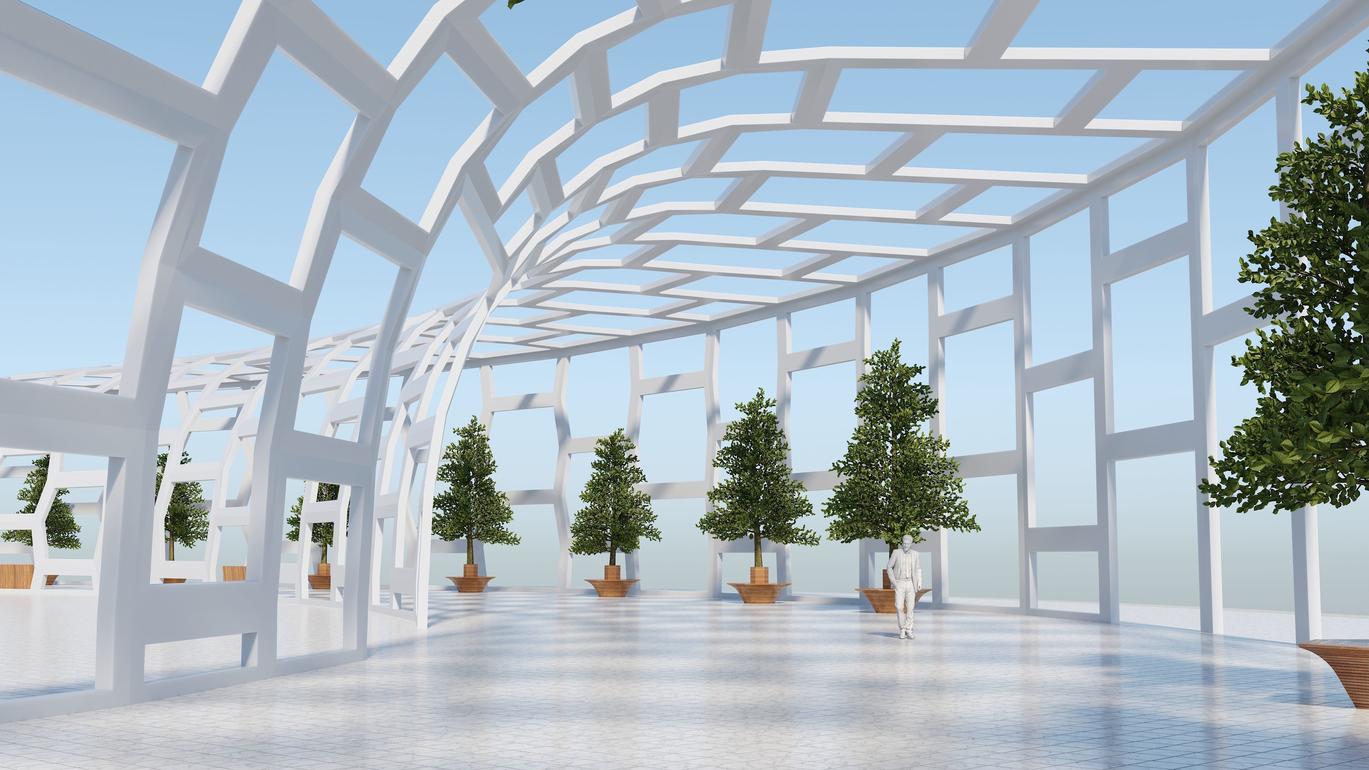 Future City Building consept 3D model_14