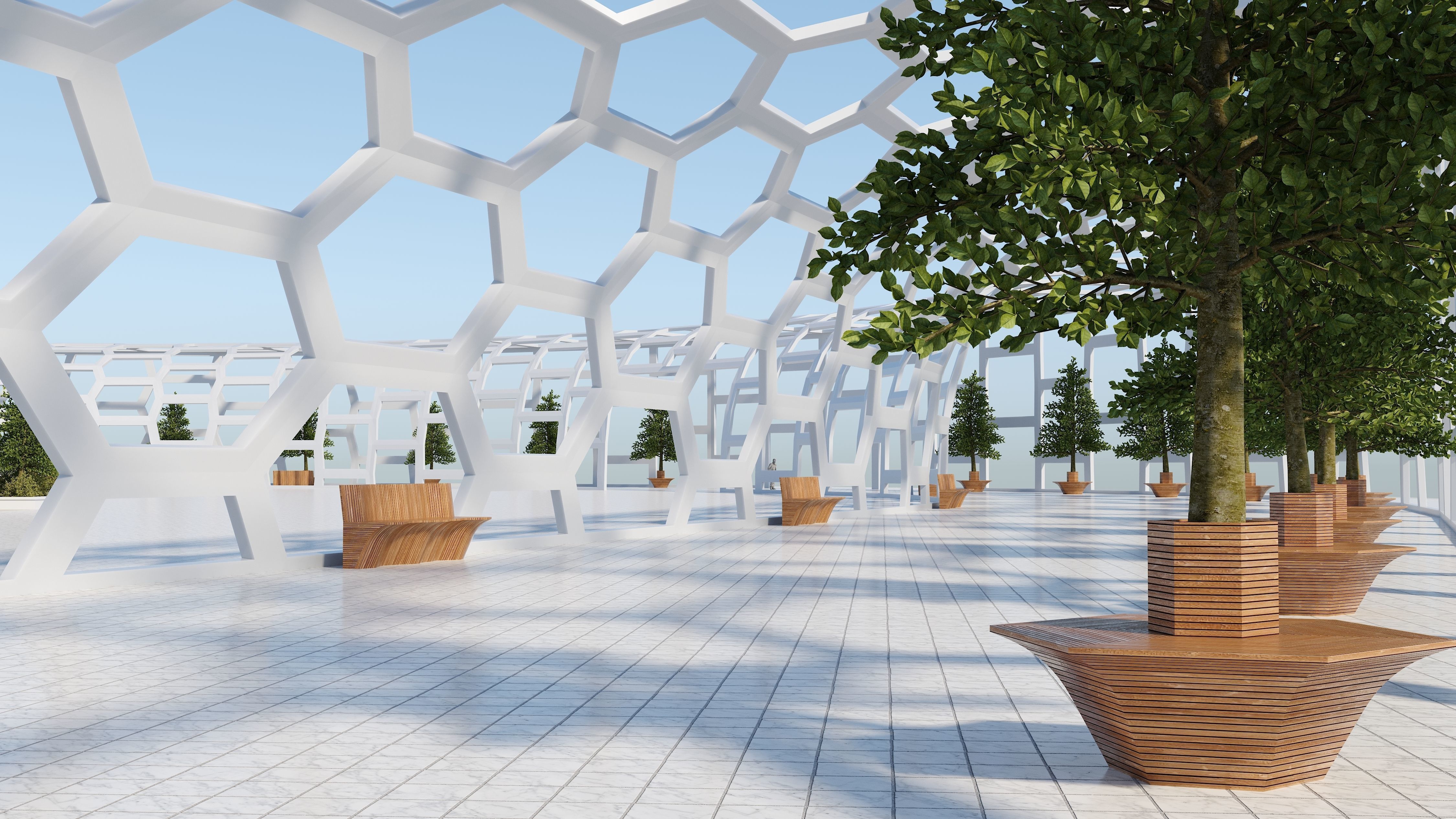 Future City Building consept 3D model_13