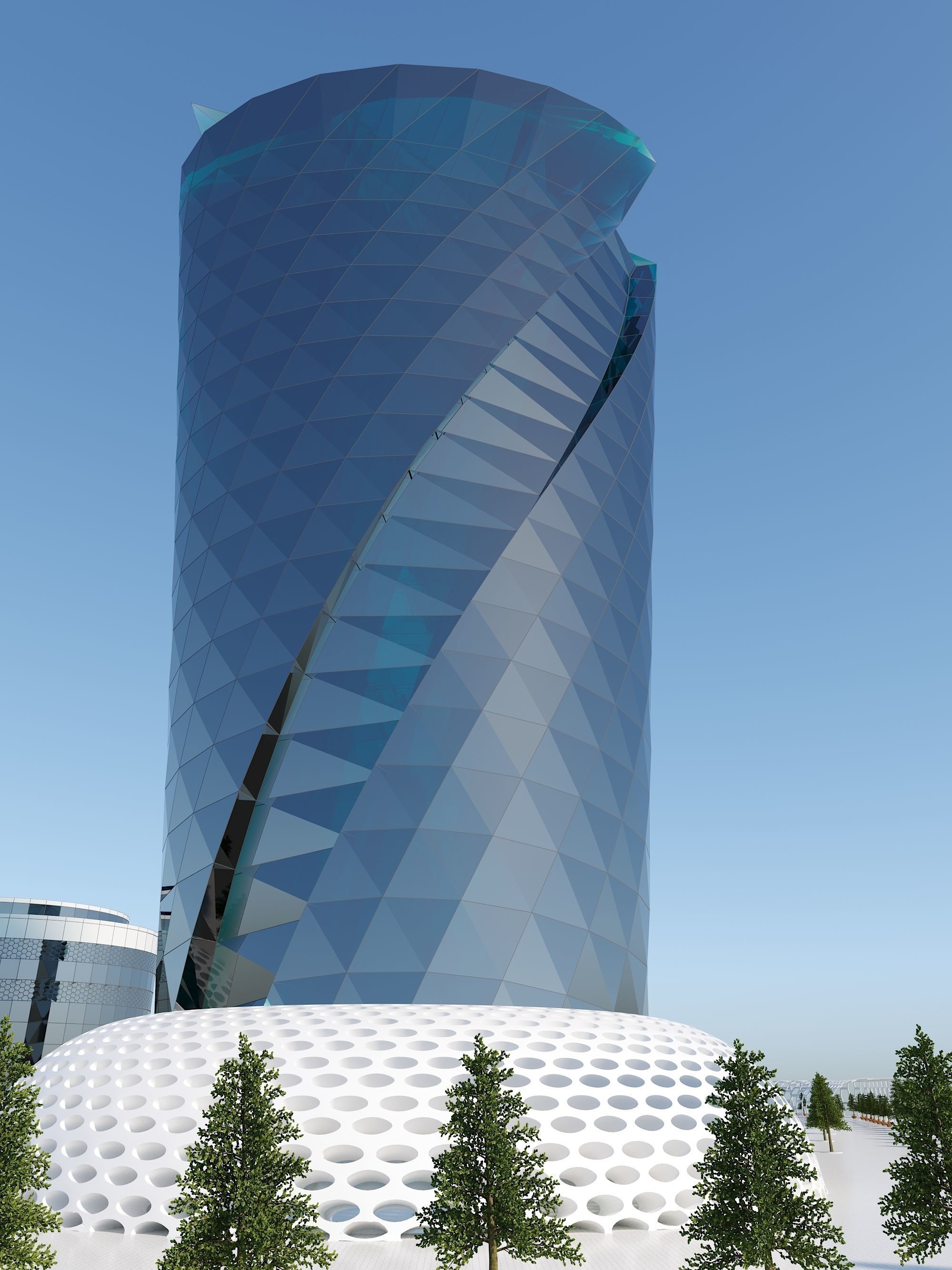 Future City Building consept 3D model_34