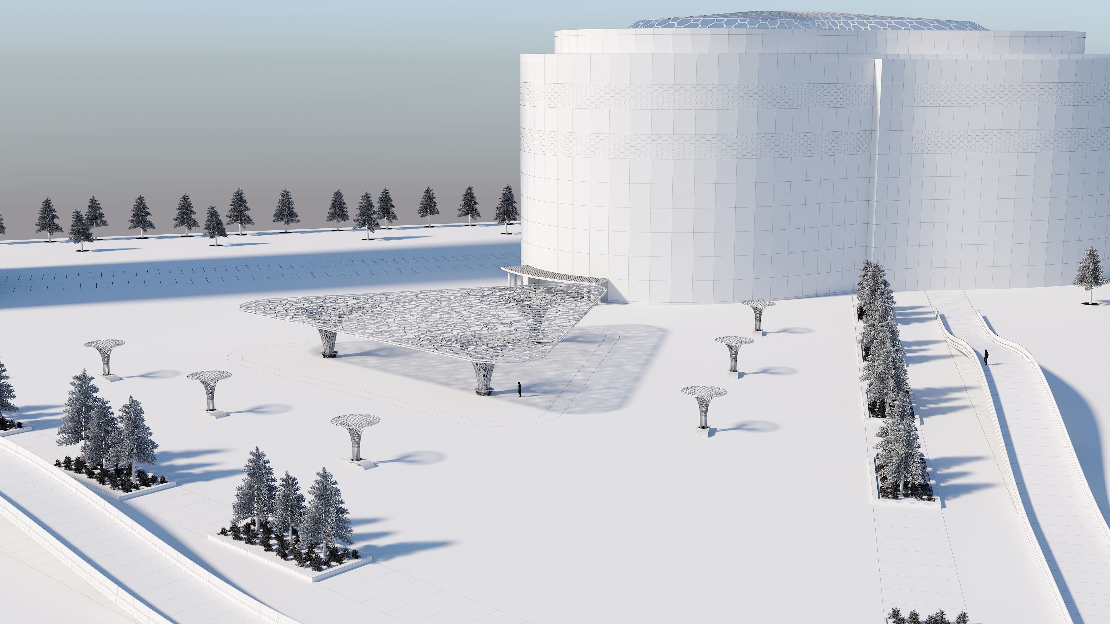 Future City Building consept 3D model_28