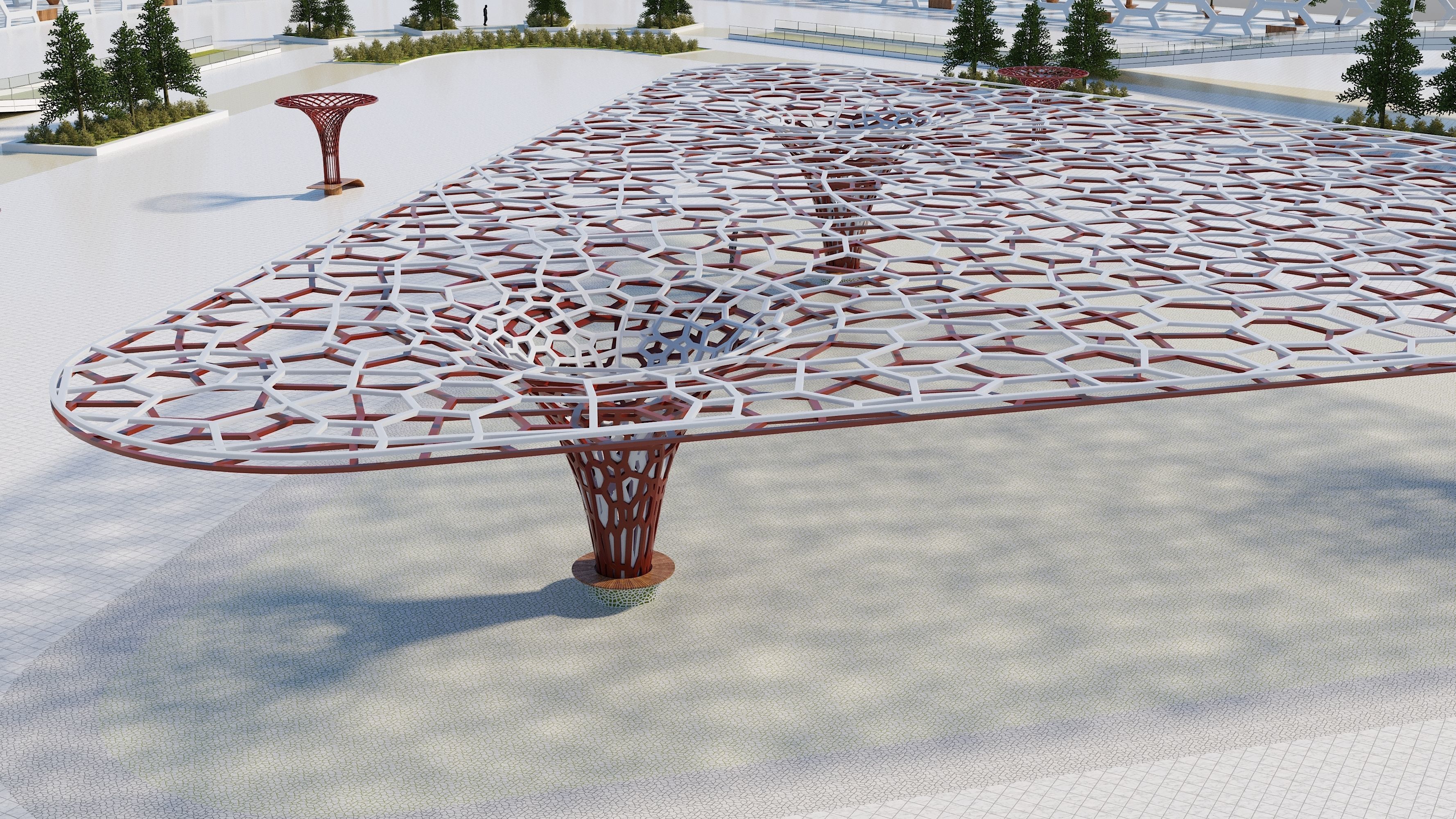 Future City Building consept 3D model_24