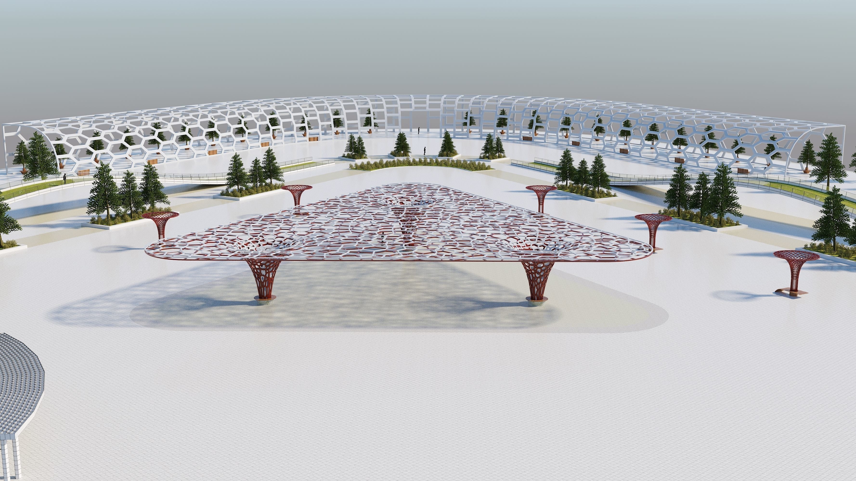 Future City Building consept 3D model_15